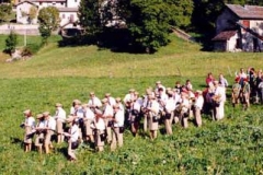 Processione per i campi di Fuipiano Imagna