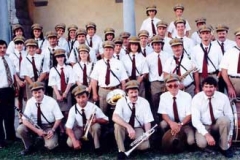 Foto di gruppo alla chiesa di Fuipiano Imagna